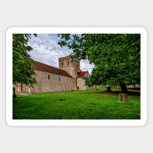 Church of St Mary at Kingsclere Sticker